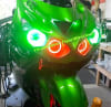 SBL KAWASAKI ZZR600 05-08 COLOR CHANGING PLAZMA LED HALOS DUAL KIT - Image 2 of 0